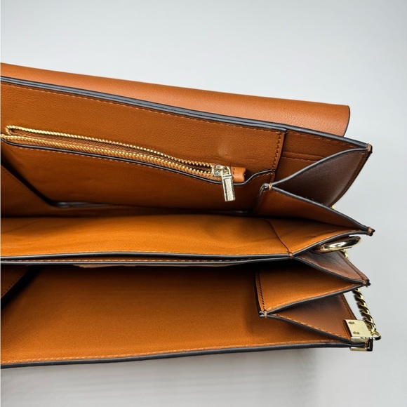 Large Brown Clutch - Picture 10 of 12